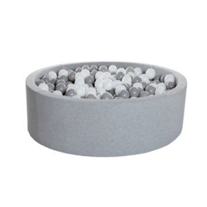 Round Ball Pit Cotton - Light Grey / 90x30cm